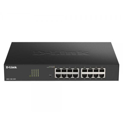 D-LINK SWITCH POE 24 PORTE GIGABIT SMART MANAGED, FANLESS, 802.1Q VLAN, 802.1p QoS, 11 RACKMOUNT INSTALLATION