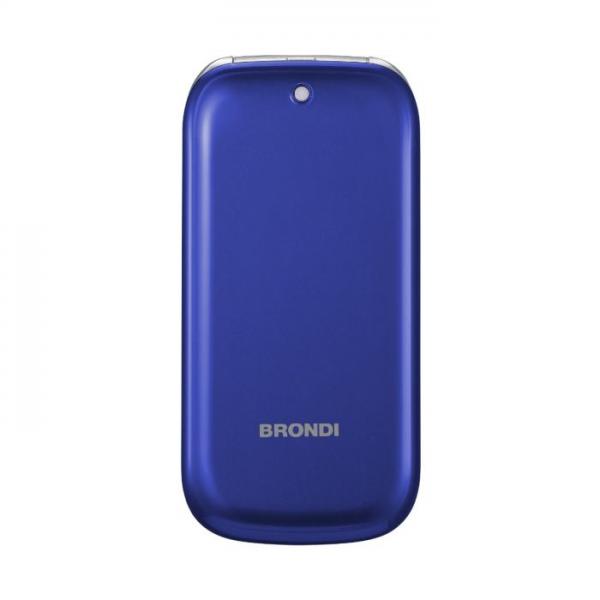 BRONDI STONE+ (BLU) - TELEFONO CELLULARE PER ANZIANI - TORCIA - FOTOCAMERA