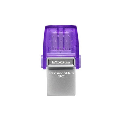 Kingston Pendrive 256gb Microduo Otg Type-c/usb Dtduo3cg3/256gb Usb3.2