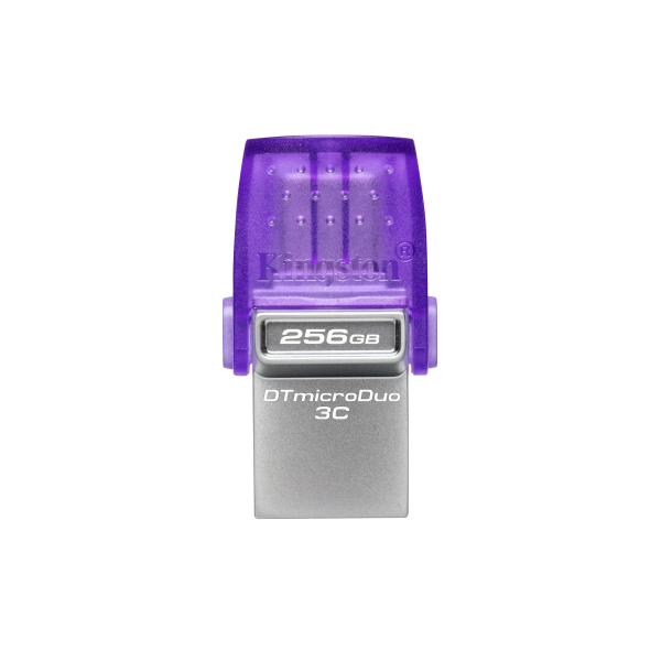 Kingston Pendrive 256gb Microduo Otg Type-c/usb Dtduo3cg3/256gb Usb3.2
