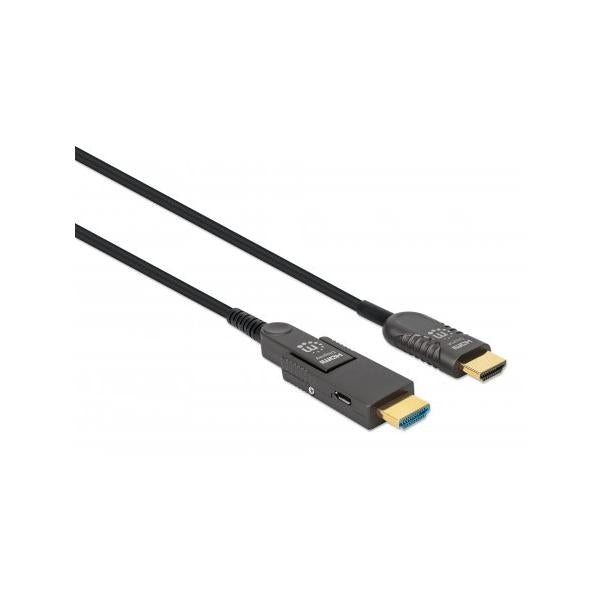 Cavo HDMI Attivo in Fibra Ottica con Connettore Staccabile 50m