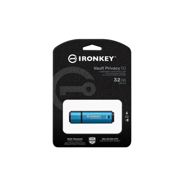 Kingston IronKey Vault Privacy serie 50 - Unità flash USB