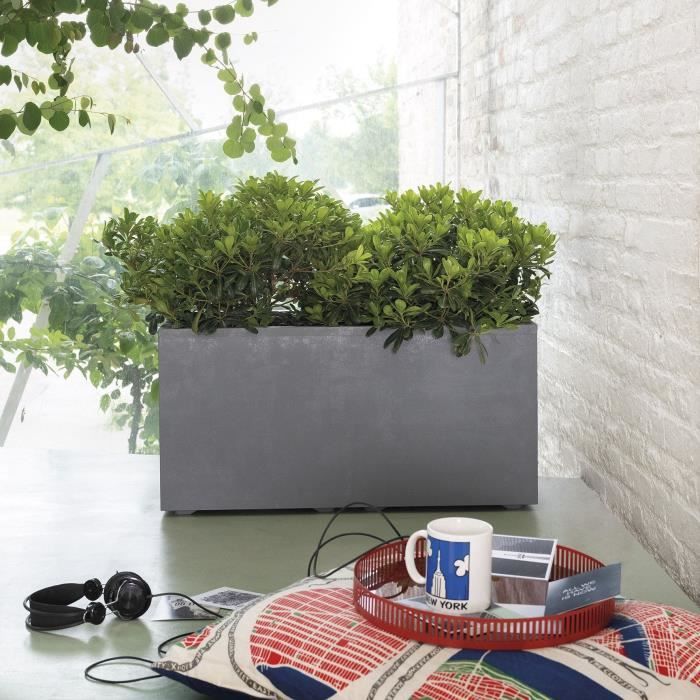 Fioriera Muret - DEROMA - Millennium R - Grigio cenere - Con riserva d&