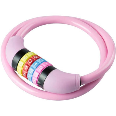 Lucchetto per bici per bambini - BURG WACHTER - 210 C 65 KIDS - Colore, codice, 65 cm, acciaio 10 mm