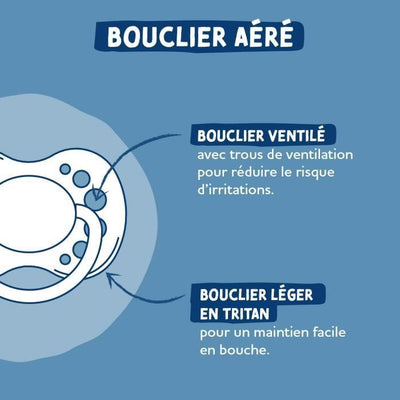 Ciucci anatomici Duo - DODIE - EDL A102 - +6 mesi - Ippopotamo