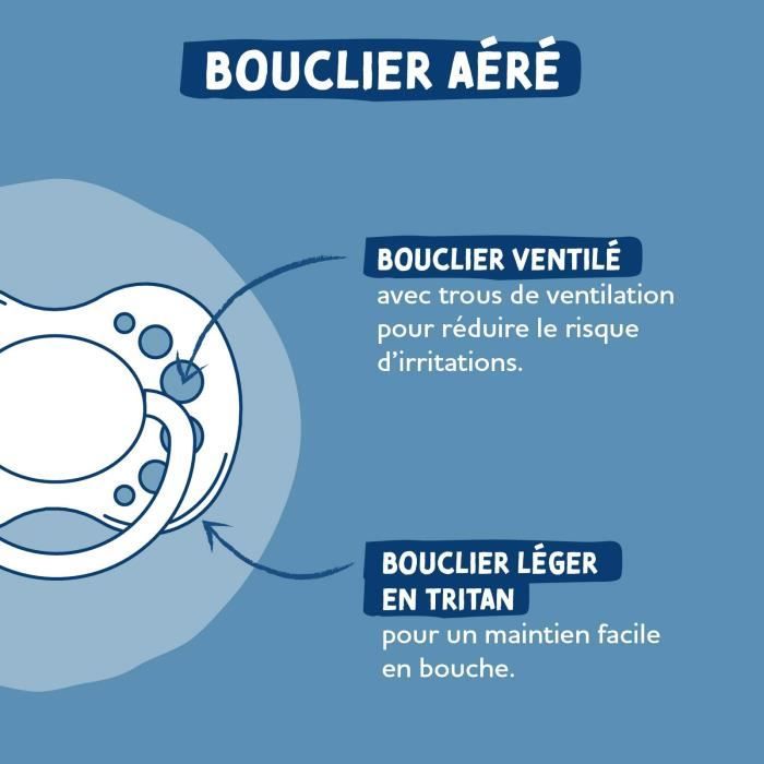 Ciucci anatomici Duo - DODIE - EDL A102 - +6 mesi - Ippopotamo