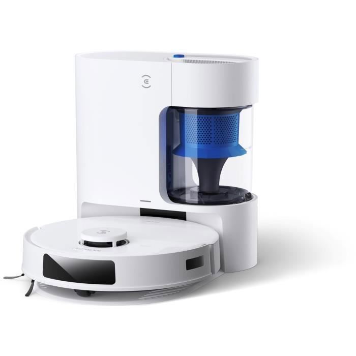 Aspirapolvere robot ECOVACS DEEBOT N20 PLUS, tecnologia PureCyclone con contenitore per la polvere senza materiali di consumo, 8000Pa