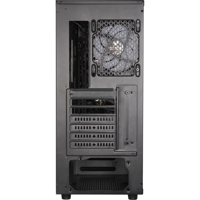 Case PC - BITFENIX - Sabre Mesh FRGB - Medium Tower - ATX - Nero - Frontale in vetro temperato e Mesh