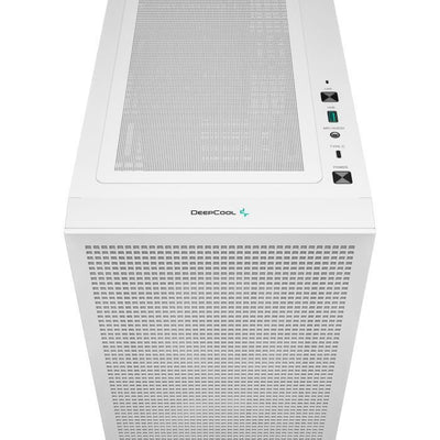 Case PC - DEEPCOOL - CH360 Digital - Senza alimentatore - Mini tower - Formato M-ATX - Bianco