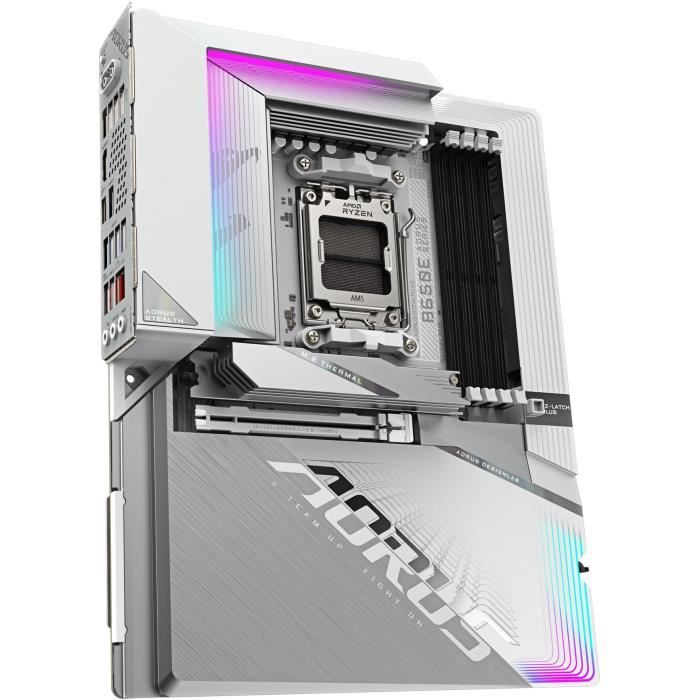 Scheda madre - GIGABYTE - B650E AORUS STEALTH ICE - AMD AM5 - DDR5 - Wi-Fi 7