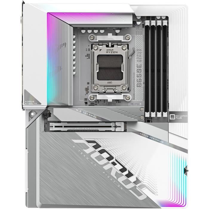 Scheda madre - GIGABYTE - B650E AORUS STEALTH ICE - AMD AM5 - DDR5 - Wi-Fi 7