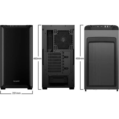 Case per PC - BE QUIET! - Pure Base 501 - Mid Tower - Mini-ITX - Gamer