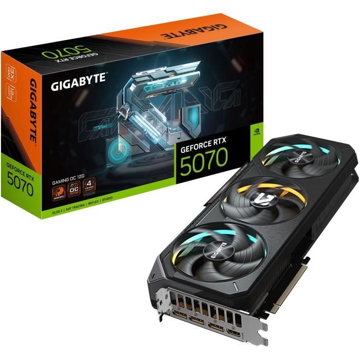Scheda grafica - GIGABYTE - GeForce RTX 5070 GAMING OC 12G