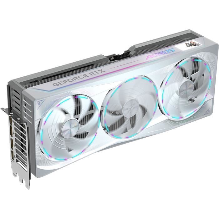 Scheda grafica - GIGABYTE - AORUS GeForce RTX 5090 MASTER ICE - 32 GB GDDR7 - 512 bit - NVIDIA DLSS 4