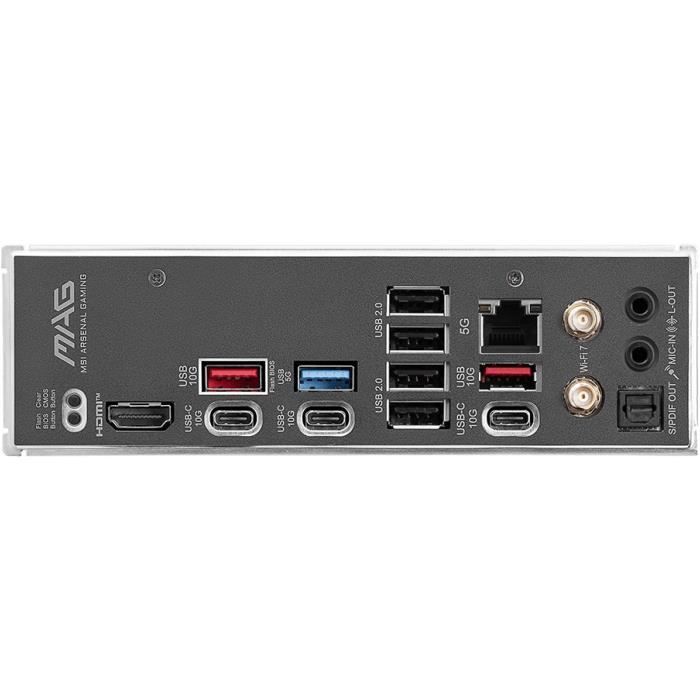 Scheda madre - MSI - MAG B850 TOMAHAWK MAX WIFI - AM5 - DDR5 - ATX