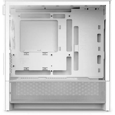 Case mid-tower Micro-ATX - NZXT - H3 Flow - Flusso d'aria eccezionale - Bianco - GPU di grande formato