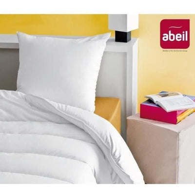 ABEIL Set di 2 morbidi cuscini - 60 x 60 cm - Bianco