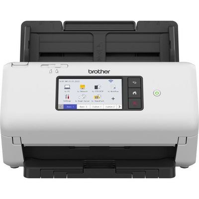 Scanner - BROTHER - ADS-4700 - Documenti d'ufficio - Fronte/retro - 40 ppm/80 ipm - Ethernet, Wi-Fi, Wi-Fi Direct - ADS4700WRE1