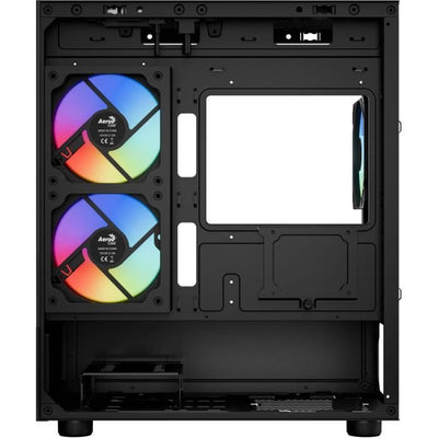 Case PC - AEROCOOL - Viewport Mini-G V1 - Mini Tower - M-ATX - Vetro temperato - F-RGB - Nero