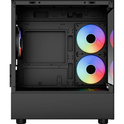 Case PC - AEROCOOL - Viewport Mini-G V1 - Mini Tower - M-ATX - Vetro temperato - F-RGB - Nero