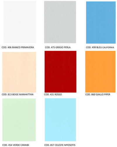 Armadio spogliatoio in laminato stratificato HPL con tramezza sporco/pulito e tetto inclinato a 1 posti cm. 40x50x225h