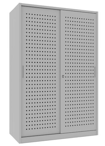 Armadio archivio fascicoli e documenti a piani cm. 150x60x200H