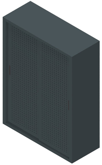 Armadio archivio fascicoli e documenti a piani cm. 150x60x200H