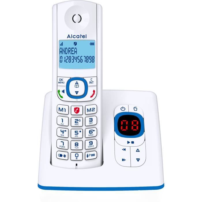 ALCATEL F530 VOTE BLEU