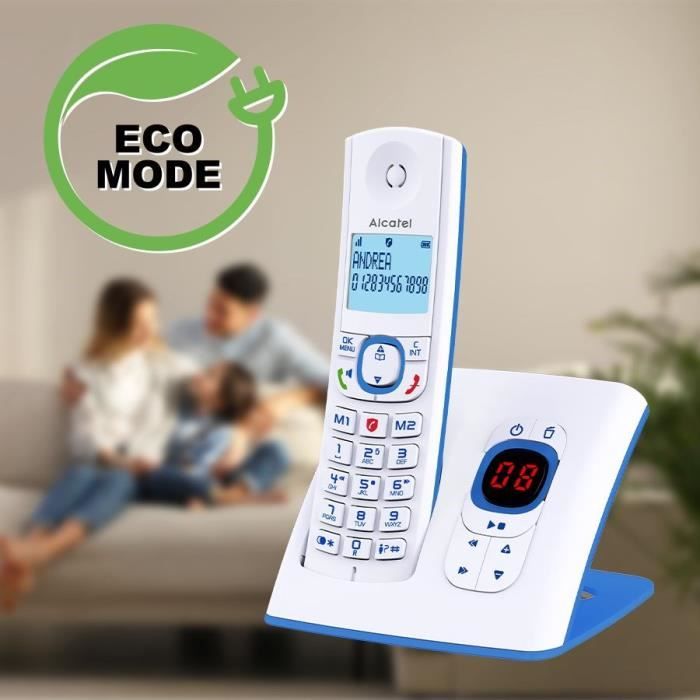 ALCATEL F530 VOTE BLEU