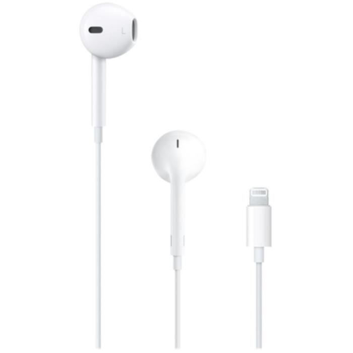 APPLE EarPods con connettore Lightning Bianco