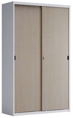 Armadio in metallo per archiviazione documenti da ufficio cm. 120x45x200h