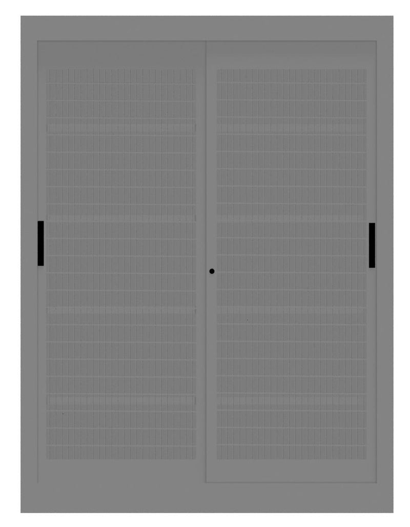 Armadio archiviazione da ufficio in metallo con piani interni cm. 150x60x200H