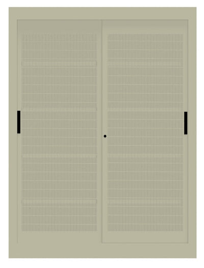 Armadio per Archiviazione ad Ante Scorrevoli in rete cm. 150x45x200h