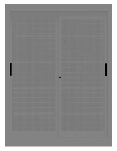 Armadio per Archiviazione ad Ante Scorrevoli in rete cm. 150x45x200h