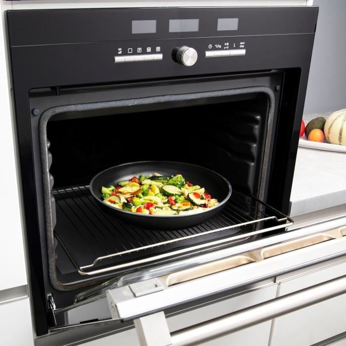 Batteria di cottura 10 camere Arthur Martin - Aluminio - Tutte le luci tranne l&