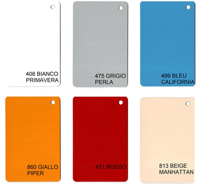 Armadio spogliatoio in laminato stratificato HPL sovrapposto a 4 posti certificato per uso alimentare cm. 80x50x200h