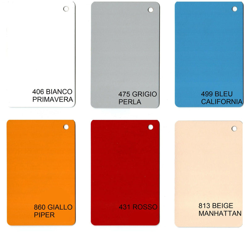 Armadio spogliatoio in laminato stratificato HPL sovrapposto a 4 posti certificato per uso alimentare cm. 80x50x200h