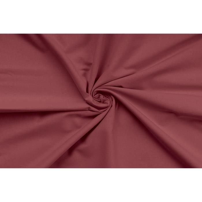 Completo letto - 1 copripiumino 220 x 240 cm + 2 federe 60 x 60 cm - 100% cotone rinforzato - Rosso