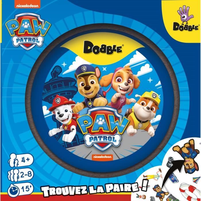Dobble: Paw PatrolZygomatic - Gioco da tavolo - 5 minigiochi - dai 6 anni