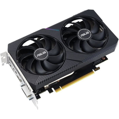 Scheda grafica - ASUS - Doppia - RTX 3050 - 8 GB GDDR6 - PCI Express 4.0 - Risoluzione 7680x4320