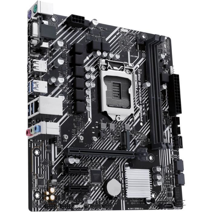 Scheda madre - ASUS - PRIME H510M-E R2.0 - LGA 1200 - DDR4 - micro ATX