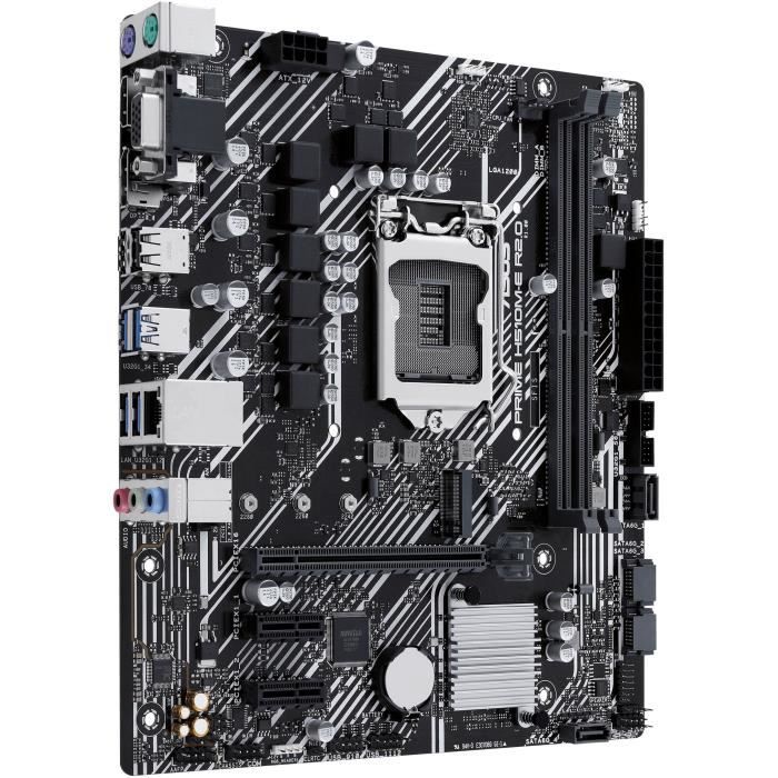 Scheda madre - ASUS - PRIME H510M-E R2.0 - LGA 1200 - DDR4 - micro ATX