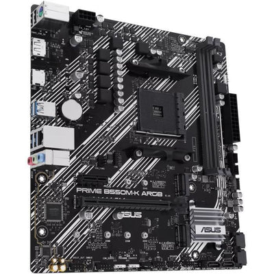 Scheda madre - ASUS - PRIME B550M-K ARGB - Socket AM4 - DDR4 - Micro ATX