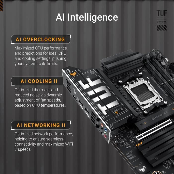 Scheda madre - ASUS - TUF GAMING X870-PLUS WIFI