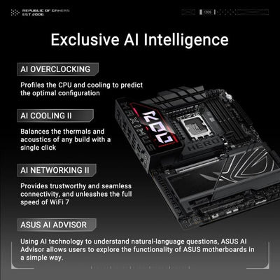 Scheda madre - ASUS - MAXIMUS Z890 HERO - DDR5 - PCIe 4.0 - USB 3.2