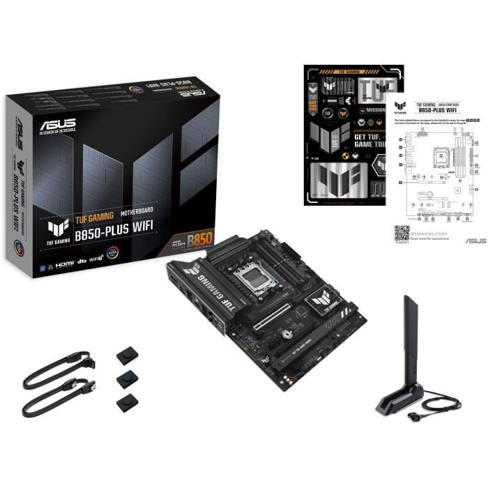 Scheda madre - ASUS - TUF GAMING B850-PLUS WIFI - AMD B850 - Slot AM5 ATX