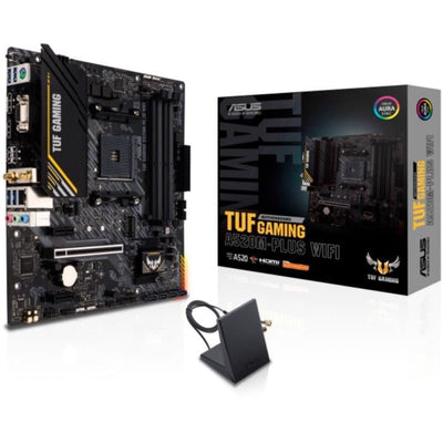 Scheda madre - ASUS - TUF GAMING A520M-PLUS WIFI - AMD A520 - Slot micro ATX AM4