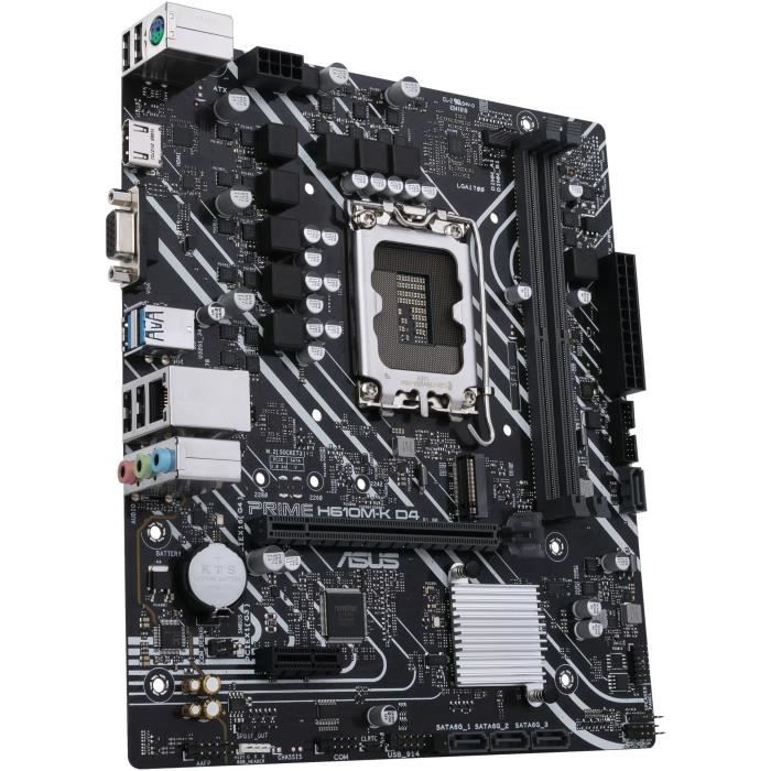 Placa base ASUS PRIME H610M-K D4 - LGA 1700 - DDR4 - micro ATX