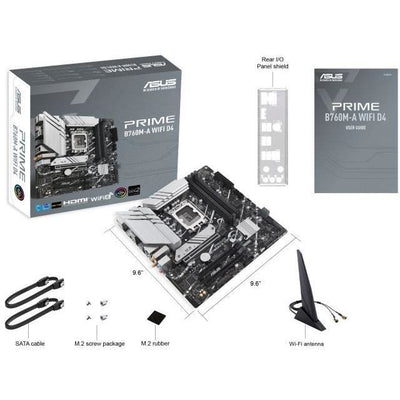 Placa base ASUS PRIME B760M-A WIFI D4 - LGA 1700 - DDR4 - Wi-Fi 6