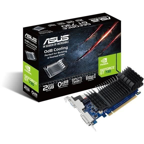 Scheda grafica - ASUS - GT730-SL-2GD5-BRK NVIDIA GeForce GT 730 2 GB GDDR5